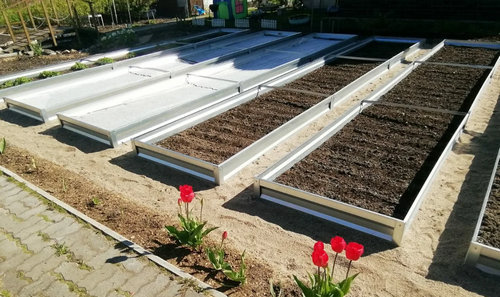 Welche Beete sollte man im Gemüsegarten am besten anlegen?