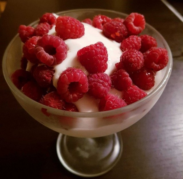 Himbeer-Dessert