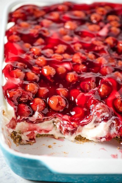 Kirschdessert
