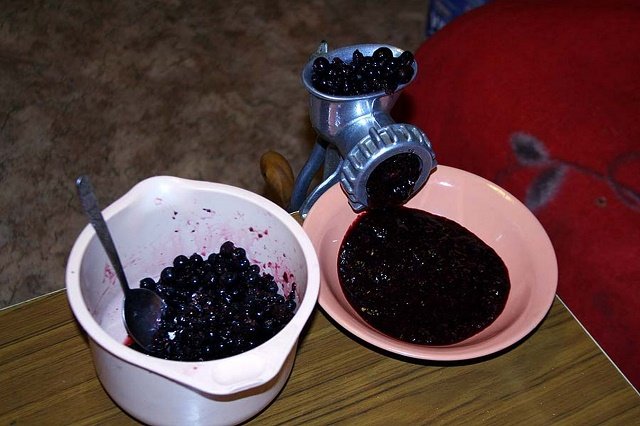 Wintervorräte aus Beeren