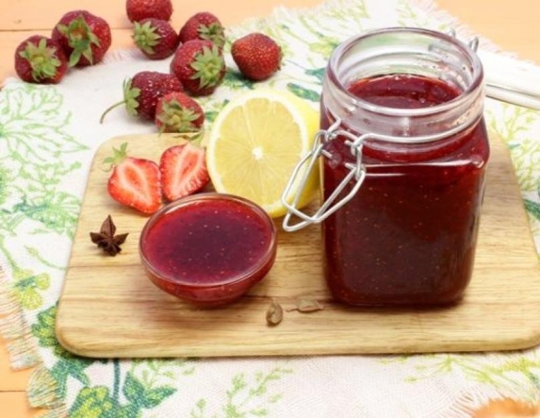 Erdbeermarmelade aus dem Brotbackautomaten