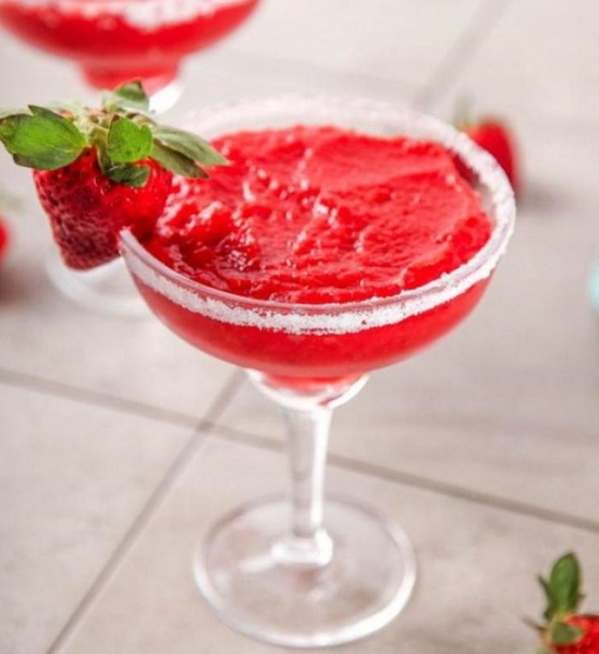 Cocktail «Erdbeer-Margarita»