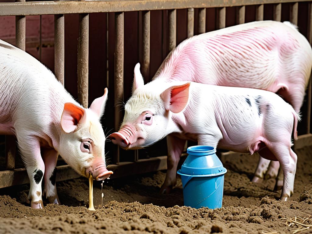 Womit füttern Sie Ferkel zu Hause?