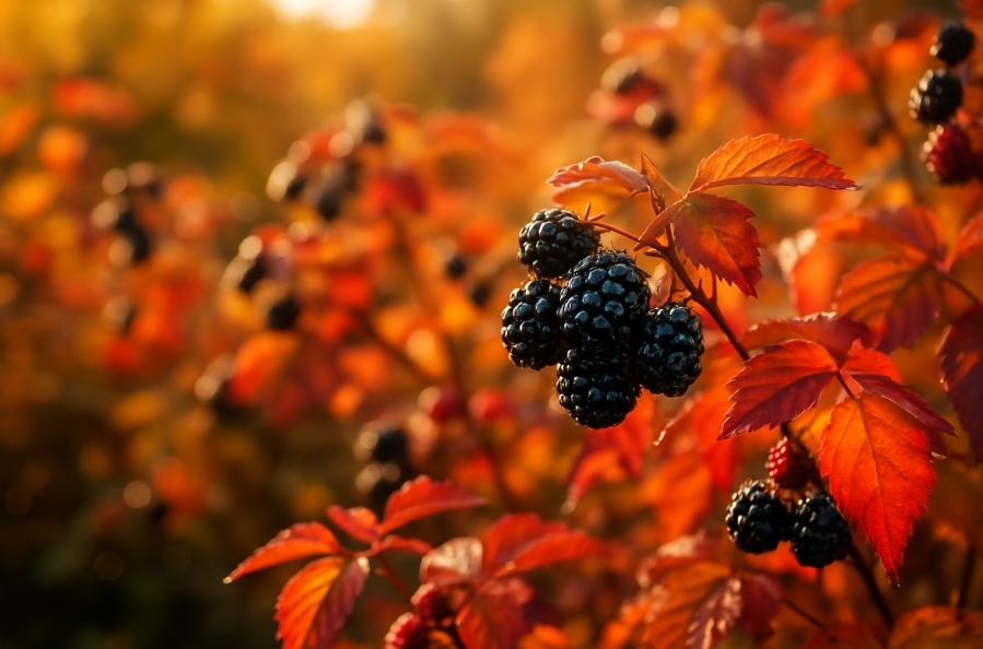 Wie pflegen Sie Brombeeren im Herbst?