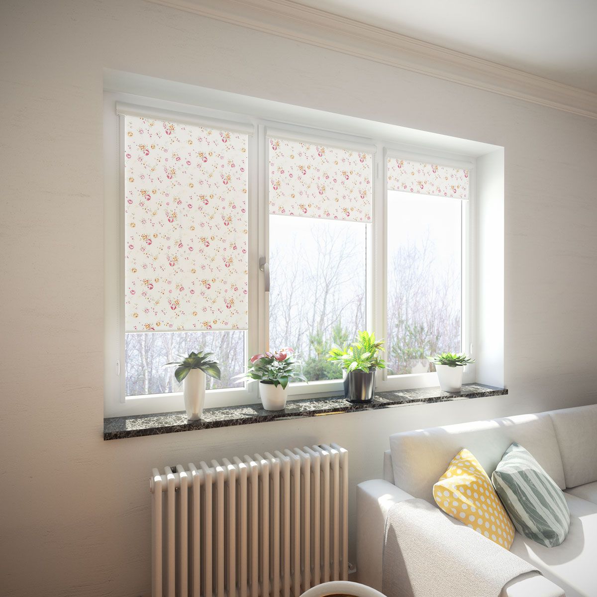 Wie gestalten Sie ein Fenster ohne Vorhänge?