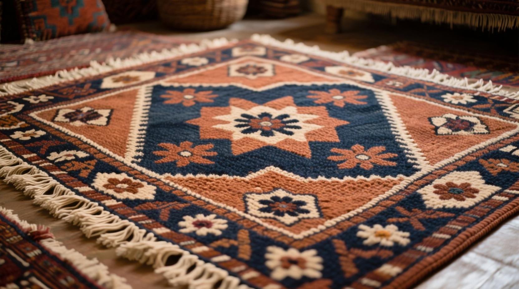 Handgeknüpfter Teppich